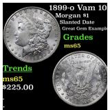1899-o Vam 10 Morgan $1 Grades GEM Unc