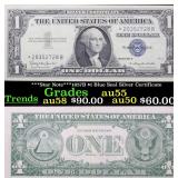***Star Note***1957B $1 Blue Seal Silver Certifica