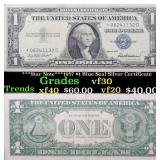 ***Star Note***1957 $1 Blue Seal Silver Certificat