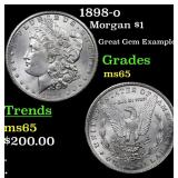 1898-o Morgan $1 Grades GEM Unc