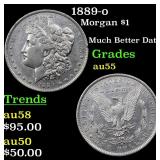 1889-o Morgan $1 Grades Choice AU