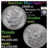 *Highlight* 1896-o Morgan $1 Graded Select Unc