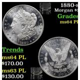 1880-s Morgan $1 Grades Choice Unc PL