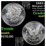 1882-s Morgan $1 Grades GEM Unc