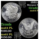 1881-s Morgan $1 Grades Choice Unc PL