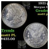 1921-p Morgan $1 Grades Select Unc PL