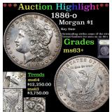 *Highlight* 1886-o Morgan $1 Graded Select+ Unc