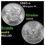 1885-o Morgan $1 Grades Choice Unc