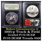 Proof 1995-P Olympics Track & Field Modern Commem