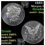 1885-p Morgan $1 Grades Select Unc+ DMPL