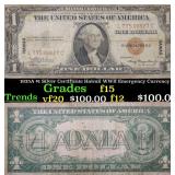 1935A $1 Silver Certificate Hawaii WWII Emergency