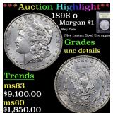 *Highlight* 1896-o Morgan $1 Graded Unc Details