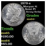 1879-s Morgan $1 Grades Choice+ Unc