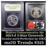 2013-d 5-Star Generals Arnold & Bradley Modern Com