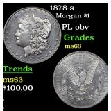 1878-s Morgan $1 Grades Select Unc