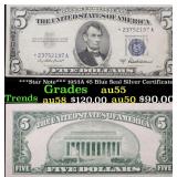***Star Note*** 1953A $5 Blue Seal Silver Certific
