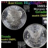 *Highlight* 1885-o Morgan $1 Graded Choice Unc DMP