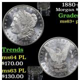 1880-s Morgan $1 Grades Select Unc+ PL