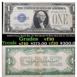 1928D Funny Back Key To The Series $1 Blue Seal Si