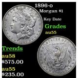 1896-o Morgan $1 Grades Choice AU