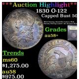 *Highlight* 1838 O-122 Capped Bust 50c Graded Choi