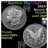*Highlight* 1883-o Morgan $1 Graded Choice Unc DMP