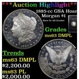***Auction Highlight*** 1885-cc GSA Hoard Morgan D