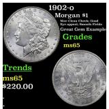 1902-o Morgan $1 Grades GEM Unc