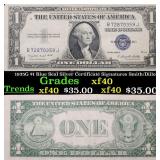 1935G $1 Blue Seal Silver Certificate Signatures S