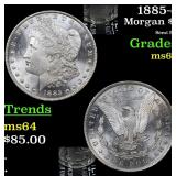 1885-o Morgan $1 Grades Choice Unc