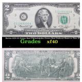 Series 1976 $2 Green Seal Philadelphia Green Seal