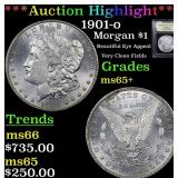 *Highlight* 1901-o Morgan $1 Graded GEM+ Unc