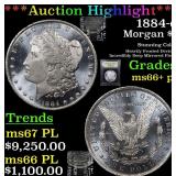 *Highlight* 1884-o Morgan $1 Graded GEM++ PL
