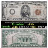 Series 1934A $5 Federal Reserve Note Key To Hawaii