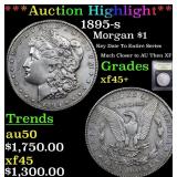 *Highlight* 1895-s Morgan $1 Graded Xf+