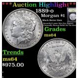 *Highlight* 1889-o Morgan $1 Graded Choice Unc