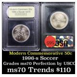 1996-s Olympics Soccer Modern Commem Half Dollar 5