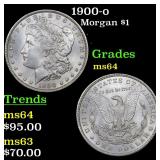 1900-o Morgan $1 Grades Choice Unc