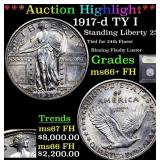 ***Auction Highlight*** 1917-d TY I Standing Liber