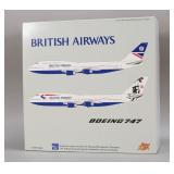 Fox Boeing 747 British Airways Model Plane - 1/200