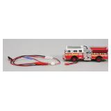 Lot of 2 - 1:24 FDNY Truck & Seagrave Pumper 1:64