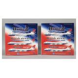 2 Inflight British Airlines 1/200 747-100/747-200