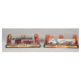 Lot of 2 Code 3 Ladder Trucks