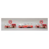 Lot of 3 FDNY 1:64 Scale Pumper E75/E280 & Rescue3