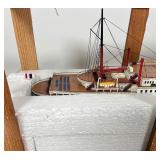 SS Isle De France French Ocean Liner Model Ship