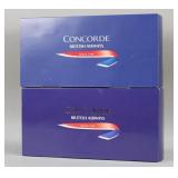 Lot of 2 Concorde British Airways 1/200 Model