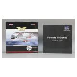 Lot of 2 Falcon Models Dusty Rhodes/Hawker Hunter