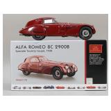 CMC Alfa Romeo 8C 2900B 1938 Coupe - 1/18 Scale
