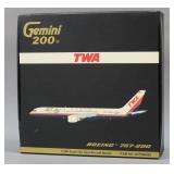Gemini 200 TWA Boeing 757-200 1/200 Scale Model