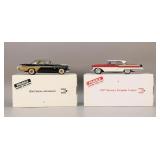 Lot of 2 Danbury Mint 1956 Desoto/Mercury Turnpike